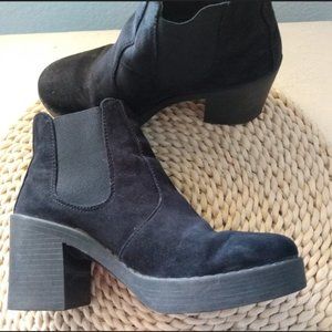 Black Topshop Boots (Used)
